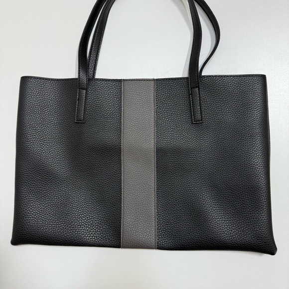 Brand New Vince Camuto Black Vegan Leather Women’s Tote Bag - Picture 4 of 7